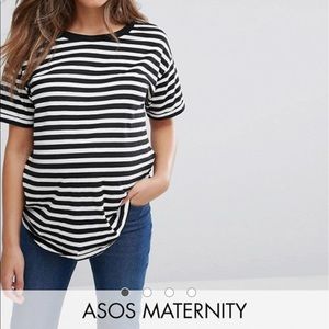 ASOS Maternity Stripe T-Shirt